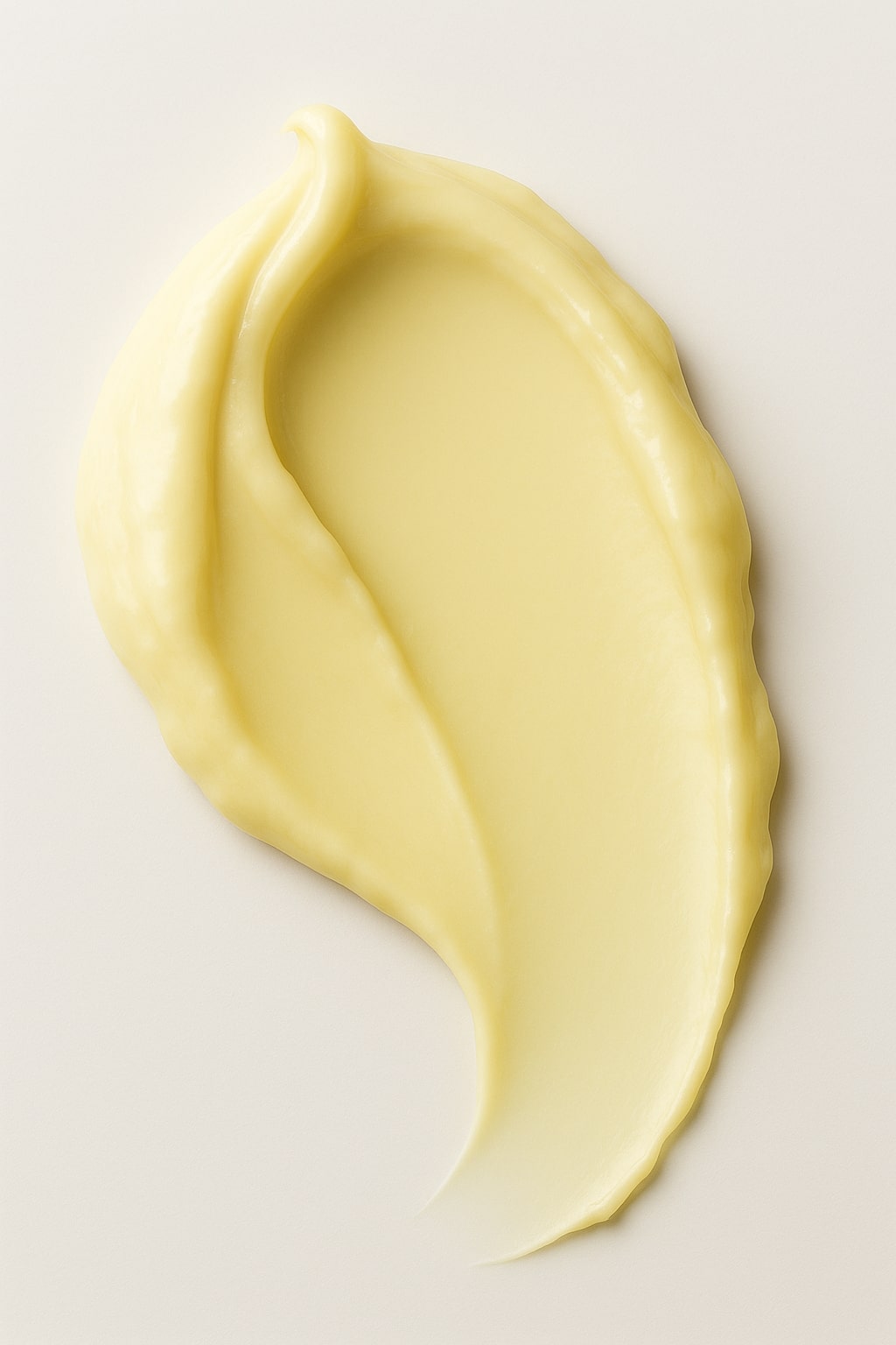 Image displaying texture of Rosehip & Vitamin E Regenerative Night, a natural and organic cosmetic product from Carol Priest.