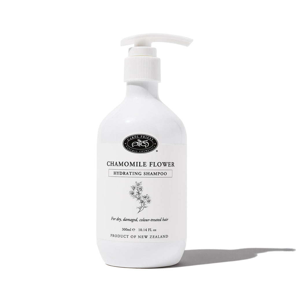 carol priest chamomile flower hydrating shampoo front image