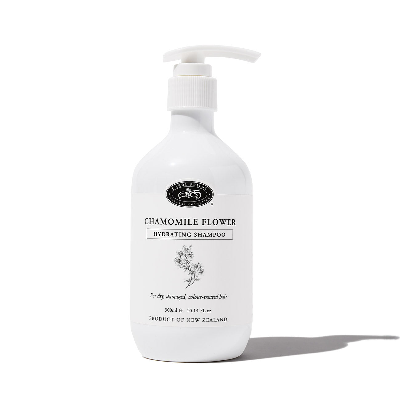carol priest chamomile flower hydrating shampoo front image