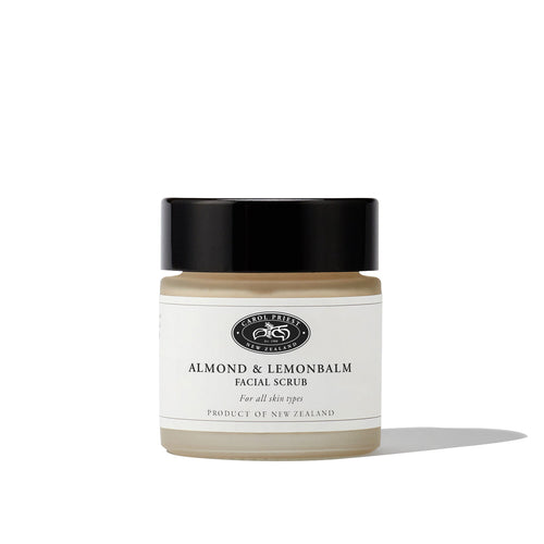 carol priest almond & lemonbalm facial scrub
